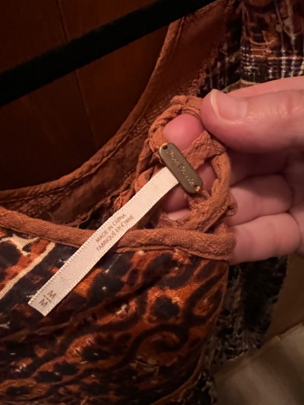 Free People Boho Cotton Tank - Picture 4 of 4